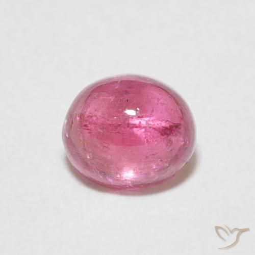 0.93ct 天然 バブルガムピンク トルマリン, 楕円形, 透明