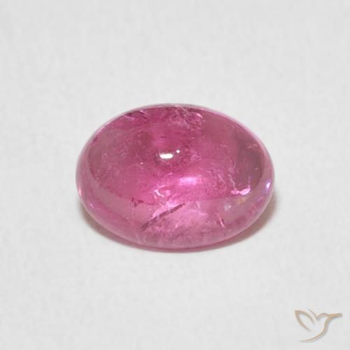 1.17ct 天然 ミディアムパープル トルマリン, 楕円形, 透明