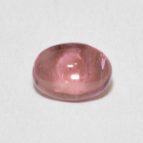 1.13ct 天然 オレンジピンク トルマリン, 楕円形, 透明
