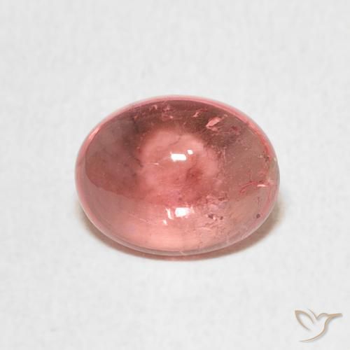 1.71ct 天然 ミディアムピンク トルマリン, 楕円形, 透明