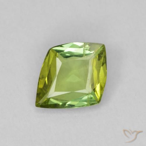 1.11ct 天然 ライブリーグリーン トルマリン, ファンシー, VVS-VS