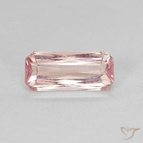 1.88ct 天然 ミディアムピンク トルマリン, エメラルドカット, VVS-VS
