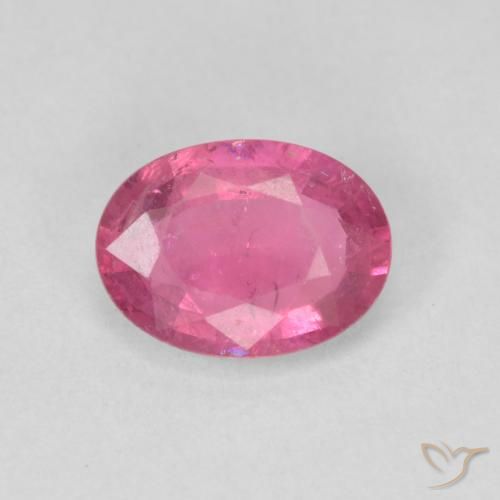 1.48ct 天然 ホットピンク トルマリン, 楕円形, VS
