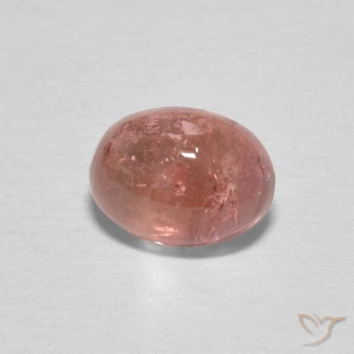 0.81ct 天然 ミディアムピンク トルマリン, 楕円形, 透明