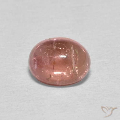 0.83ct 天然 ミディアムピンク トルマリン, 楕円形, 透明