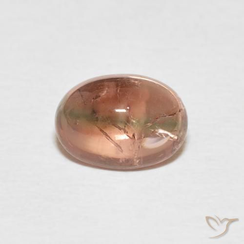 1.41ct 天然 ミディアムピンク トルマリン, 楕円形, 透明