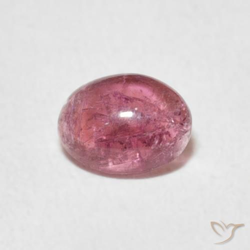 0.65ct 天然 ライトピンク トルマリン, 楕円形, 透明