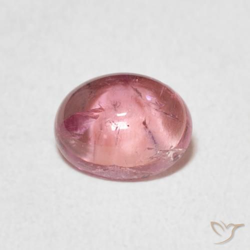 1.08ct 天然 ホットピンク トルマリン, 楕円形, 透明