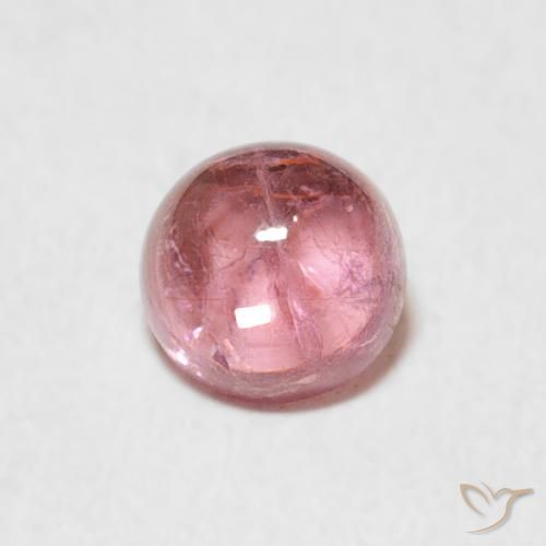 0.56ct 天然 ライトピンク トルマリン, ラウンド, 透明