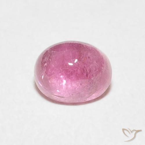 0.84ct 天然 ホットピンク トルマリン, 楕円形, 透明