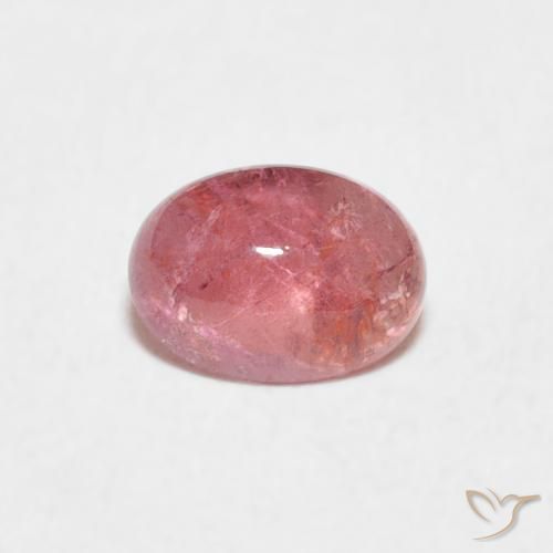 0.73ct 天然 ホットピンク トルマリン, 楕円形, 透明