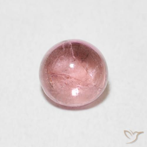 0.56ct 天然 ライトピンク トルマリン, ラウンド, 透明