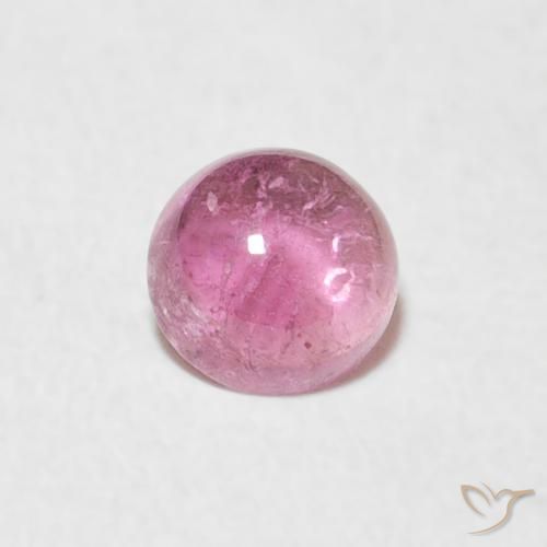 0.47ct 天然 ミディアムピンク トルマリン, ラウンド, 透明