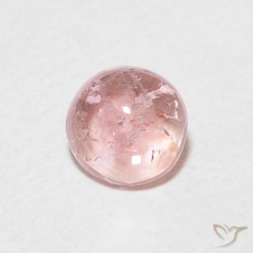 0.48ct 天然 ミディアムピンク トルマリン, ラウンド, 透明