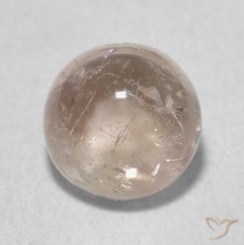 1.18ct 天然 ミディアムピンク トルマリン, ラウンド, 透明