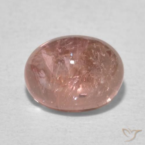 1.72ct 天然 アーシーピンク トルマリン, 楕円形, 透明