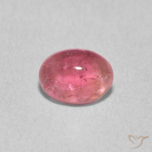 0.67ct 天然 ライトピンク トルマリン, 楕円形, 透明