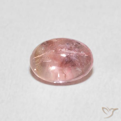 0.99ct 天然 ライトピンク トルマリン, 楕円形, 透明