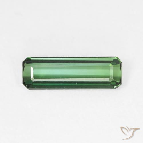 0.97ct 天然 ライトグリーン トルマリン, エメラルドカット, VVS-VS