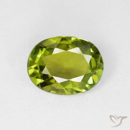 1.52ct 天然 ディープグリーン トルマリン, 楕円形, VS