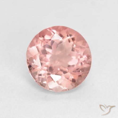 1.67ct 天然 アーシーピンク トルマリン, ラウンド, VS