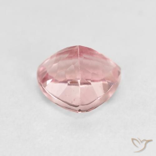 1.45カラットの天然Medium Light-Pinkトルマリン、トリリオン、VS