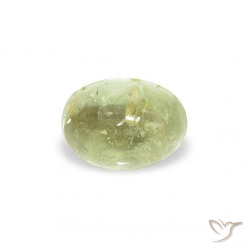 0.74ct 天然 ライトグリーン トルマリン, 楕円形, 透明