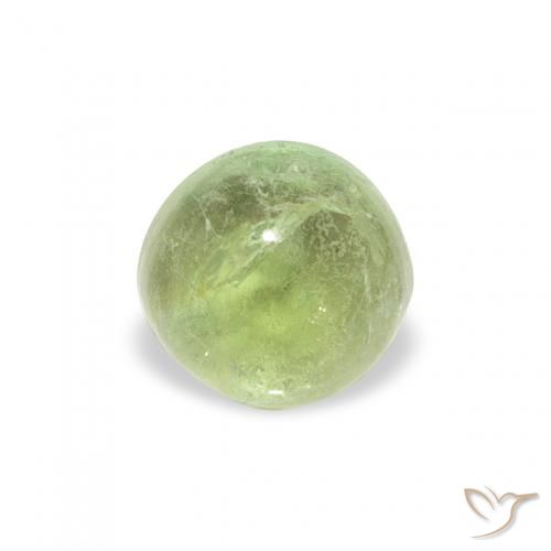 0.72ct 天然 薄いライブリーグリーン トルマリン, ラウンド, 透明