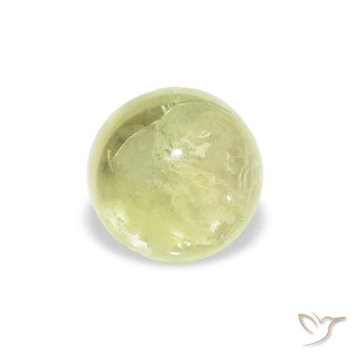 1.29ct 天然 ライトグリーン トルマリン, ラウンド, 透明