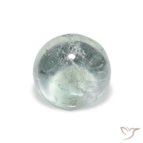 0.95ct 天然 Medium Light Green トルマリン, ラウンド, 透明