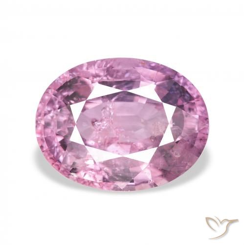 3.25ct 天然 非常に薄いピンク トルマリン, 楕円形, VS-SI