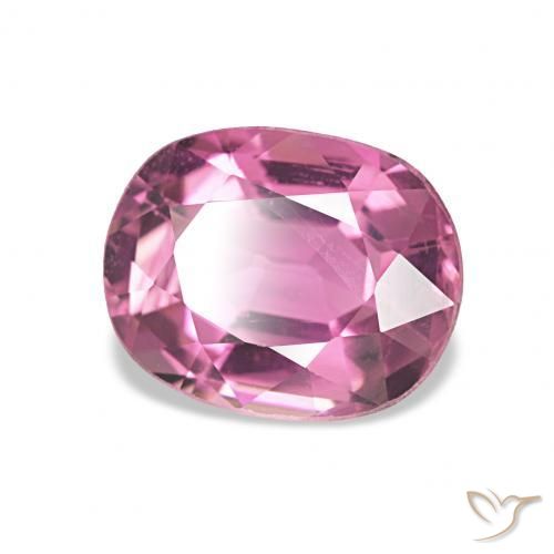 1.65カラットの天然ホットピンクトルマリン、楕円形、VVS-VS
