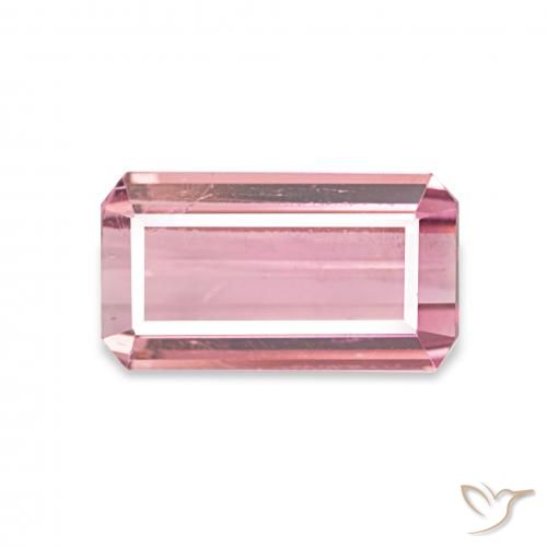 1.42ct ライトピンク トルマリン, エメラルドカット, VS