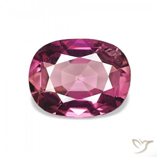 2.04ct ラズベリーレッド トルマリン, クッション, VVS-VS