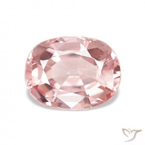 2.04ct アーシーピンク トルマリン, 楕円形, VVS-VS