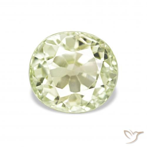 1.99ct ウォームグリーン トルマリン, 楕円形, VS