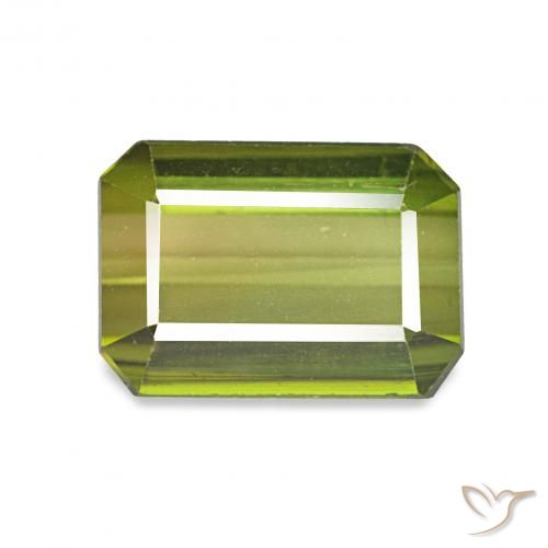 2.64ct ライトグリーン トルマリン, エメラルドカット, VVS-VS