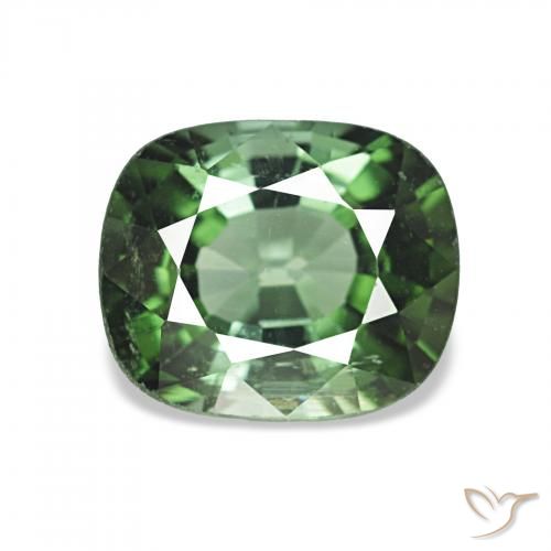 2.02ct ダークグリーン トルマリン, クッション, VVS-VS