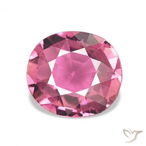 1.91ct ミディアムピンク トルマリン, 楕円形, VS