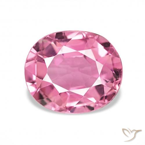 1.54ct ホットピンク トルマリン, 楕円形, VVS-VS