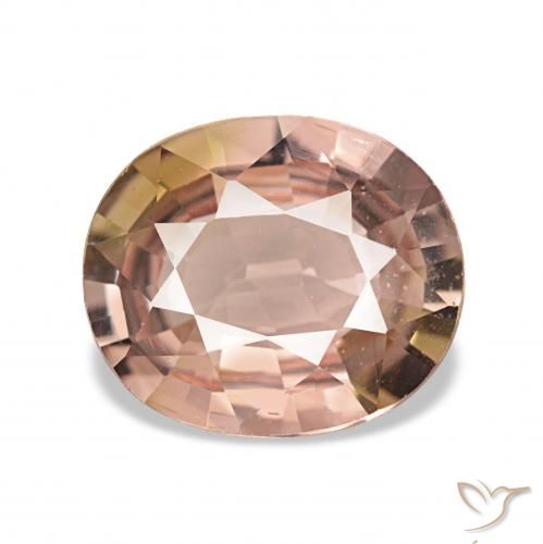 1.63カラットの天然天道虫の赤色トルマリン、楕円形、VVS-VS