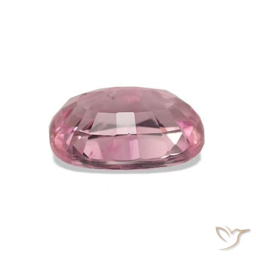 1.80カラットの天然オレンジピンクトルマリン、クッションカット、VS