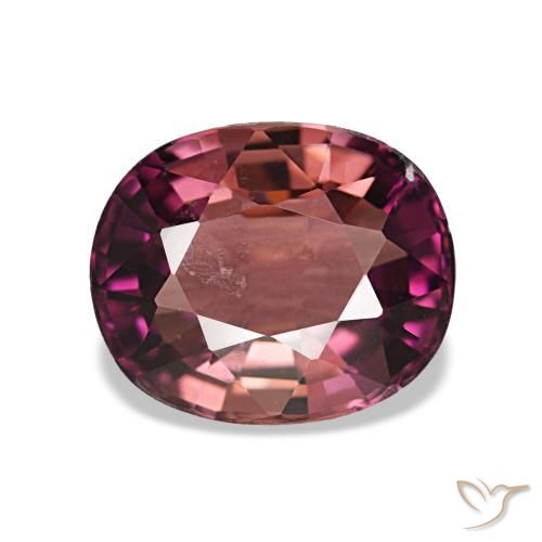 1.87ct パープル トルマリン, 楕円形, SI