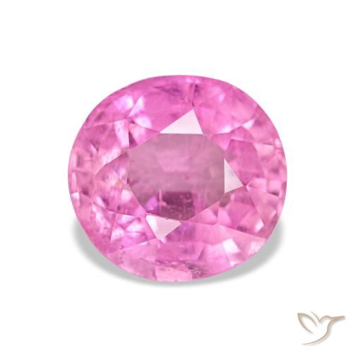 1.35ct パープル トルマリン, 楕円形, VS-SI
