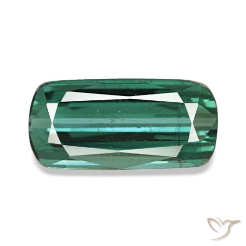 1.88ct グリーン トルマリン, クッション, SI