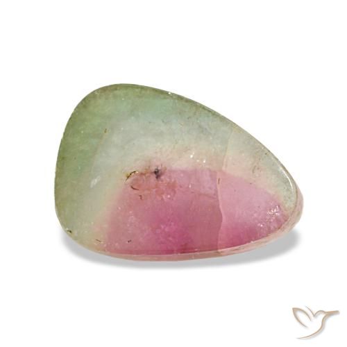 2.56ct マルチカラー トルマリン, トリリアント, 透明