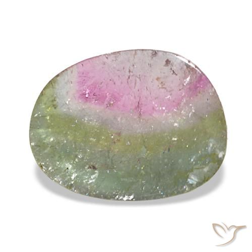 2.46ct マルチカラー トルマリン, ファンシー, 透明