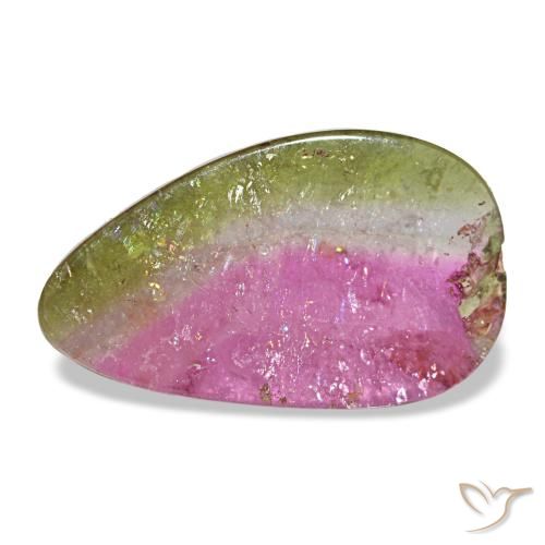 1.72ct マルチカラー トルマリン, ファンシー, 透明