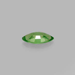 0.44カラットの天然クロムグリーンツァボライトガーネット（7.2×3.6 mm・マーキス）