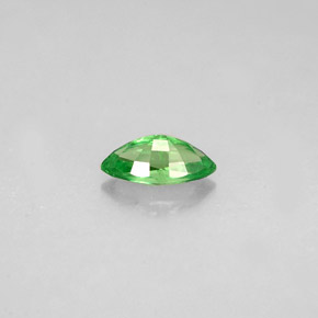 0.35カラットの天然クロムグリーンツァボライトガーネット（6.2×3.2 mm・マーキス）
